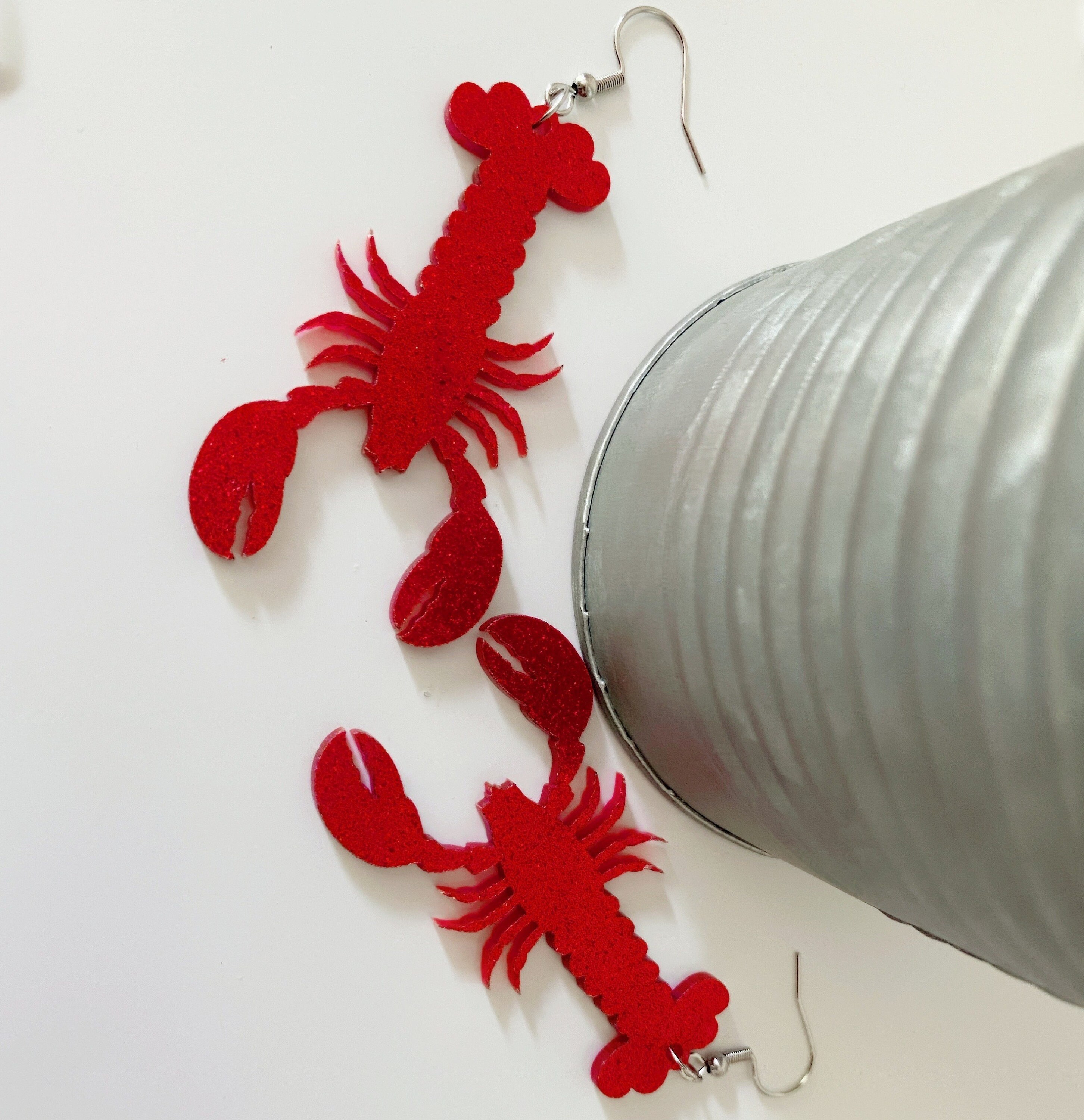 Lobster Earrings Fast Shipping Etsy