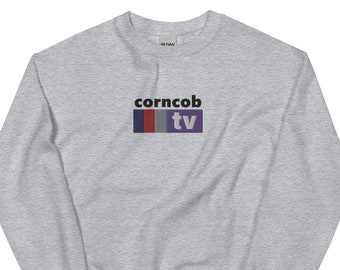 Corncob TV Besticktes Unisex Sweatshirt - Ich denke, du solltest gehen, Tim Robinson Comedy Show