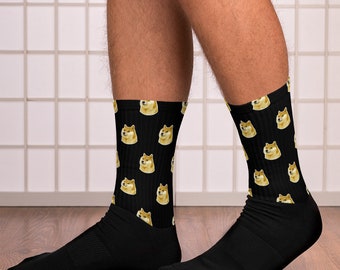 Exclusive Dogecoin Premium Socks | Dogecoin Crypto Gifts for Investors