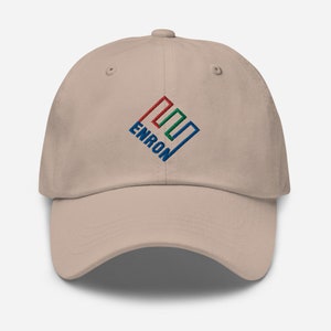 Enron Embroidered Logo Dad Cap