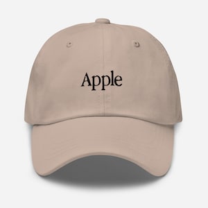 Apple Logo Cap - Vintage Inspired Corporate Merch