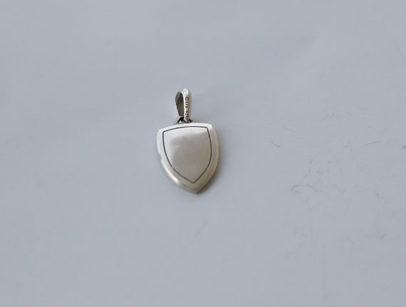 Buy David Yurman Sterling Silver Saint St Michael Amulet Pendant