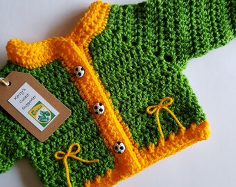 Kerry GAA Baby Cardigan