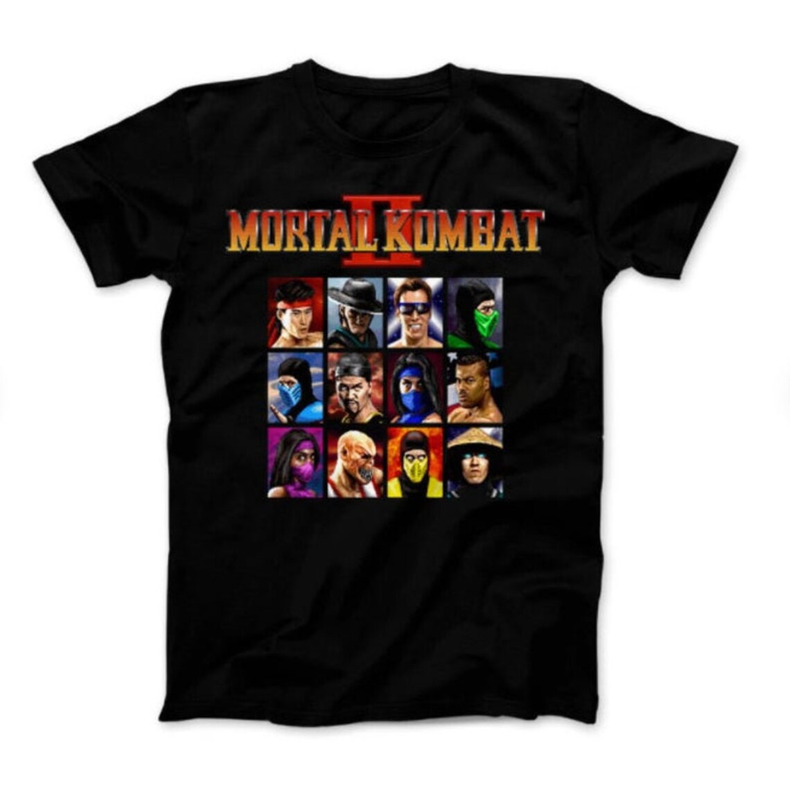 mortal kombat 2 shirt