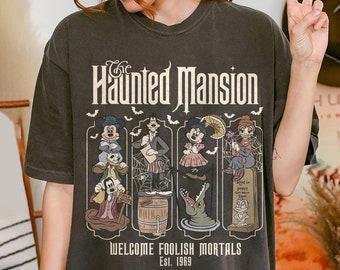Disney Halloween Haunted Mansion Shirt, Mickey and Friends Halloween Shirt, Mickey&#39;s Not So Scary Halloween Party, Disneyland Halloween Tee