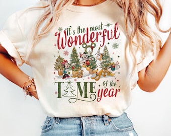 Vintage Mickey And Friends Disney Christmas Tree Shirts, Disney Christmas Shirts, Mickey's Very Merry Christmas Party, Xmas Party 2024 Tee