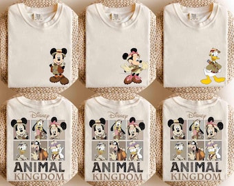 Disney Animal Kingdom Shirt, Mickey and Friends Shirt, Disney Family Trip Shirt