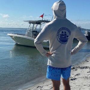 Custom Printed UPF 50+ Hooded Sun Shirt Performance Dri Fit image 8
