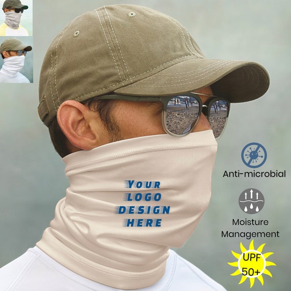 Custom Neck Gaiter With UPF 50 SUN PROTECTION, Buff, Birthday, Fathers Day  Gift 