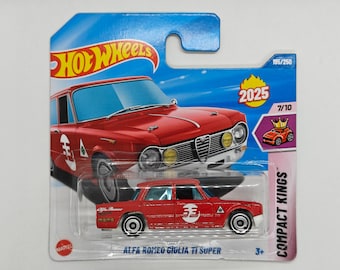 Hot Wheels ALFA ROMEO GIULIA Ti Super HYW40 2025 Collectible Rare Model Perfect Condition