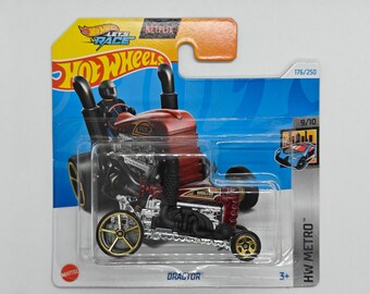 Hot Wheels DRAGTOR HTF04 Treasure Hunt 2024 Collectible Rare Model Perfect Condition