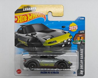 Hot Wheels MAZDA MX-5 MIATA HYW18 Treasure Hunt 2025 Collectible Rare Model Perfect Condition