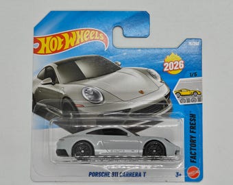 Hot Wheels PORSCHE 911 CARRERA T JJH33 2026 Collectible Rare Model Perfect Condition