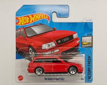 Hot Wheels '94 AUDI AVANT RS2 HTC54 2024 Collectible Rare Model Perfect Condition