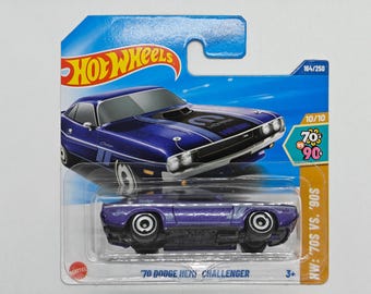 Hot Wheels '70 DODGE HEMI CHALLENGER HYY96 2025 Collectible Rare Model Perfect Condition