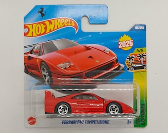 Hot Wheels FERRARI F40 COMPETIZIONE HYW59 2025 Collectible Rare Model Perfect Condition