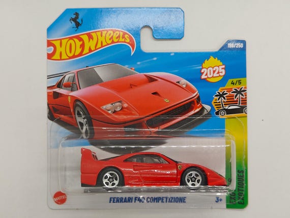 Hot Wheels FERRARI F40 COMPETIZIONE HYW59 2025 Collectible Rare