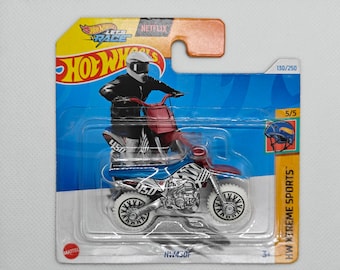Hot Wheels HW450F Motorcycle HTD59 Treasure Hunt 2024 Collectible Rare Perfect Condition Model