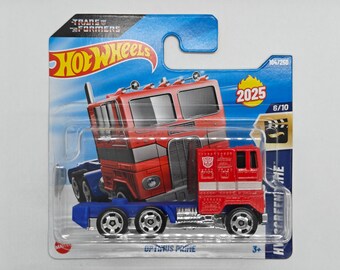 Hot Wheels OPTIMUS PRIME HYW26 Treasure Hunt 2025 Collectible Rare Model Perfect Condition