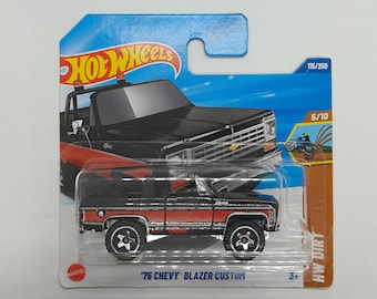 Hot Wheels '75 CHEVY BLAZER CUSTOM JBB19 Treasure Hunt 2025 Collectible Rare Model Perfect Condition