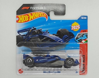 Hot Wheels WILLIAMS RACING F1 JBC07 Treasure Hunt 2025 Collectible Rare Model Perfect Condition