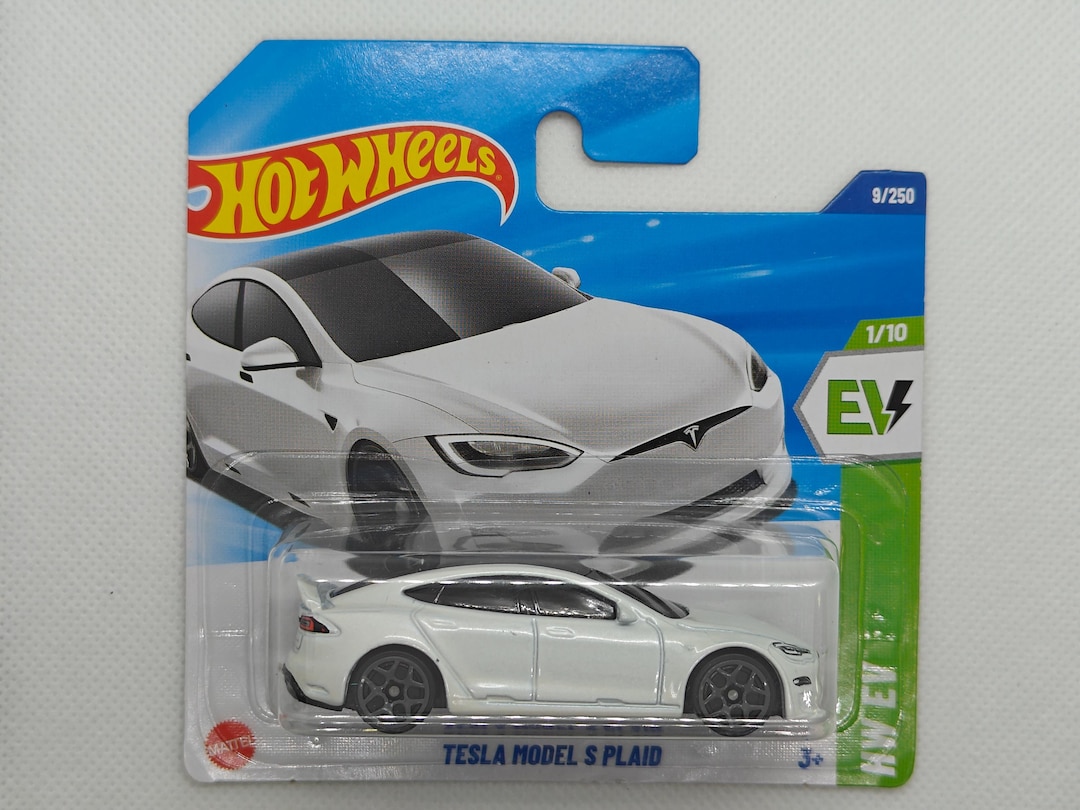 Hot Wheels TESLA MODEL S PLAID HYX58 Treasure Hunt 2025