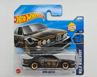 Hot Wheels BMW 635 CSI HYW38 2025 Collectible Rare Model Perfect Condition
