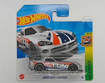 Hot Wheels DODGE VIPER SRT10 ACR HTC27 2024 Collectible Rare Model Perfect Condition