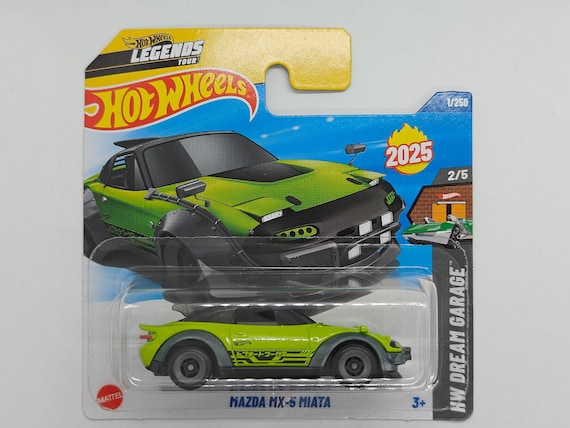 Hot Wheels MAZDA MX-5 MIATA HYX57 Treasure Hunt 2025 Collectible