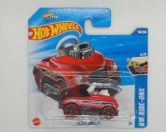 Hot Wheels PEDAL DRIVER JBC23 Real Treasure Hunt 2025 Collectible Rare Model