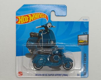 Hot Wheels VESPA 90 SS Super Sprint (1966) HTD23 Treasure Hunt 2024 Collectible Rare Perfect Condition Model
