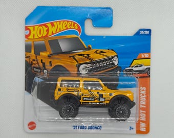 Hot Wheels '21 FORD BRONCO HYX50 Treasure Hunt 2025 Collectible Rare Model Perfect Condition