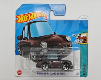 Hot Wheels PORSCHE 911 TURBO 3.6 (964) HTB41 2024 Collectible Rare Model Good Condition
