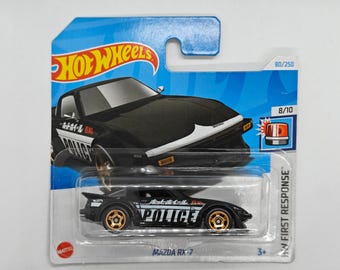 Hot Wheels MAZDA RX-7 HTD54 Treasure Hunt 2024 Collectible Rare Model