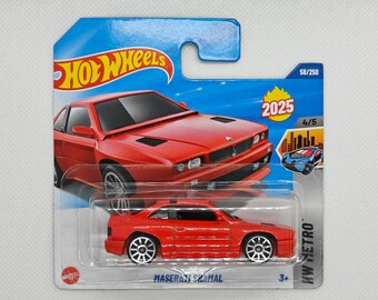 Hot Wheels MASERATI SHAMAL HYW21 Treasure Hunt 2025 Collectible Rare Model