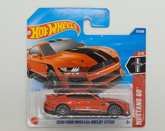 Hot Wheels 2020 FORD MUSTANG SHELBY GT500 JBB16 Treasure Hunt 2025 Collectible Rare Perfect Condition Model