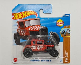 Hot Wheels FORD MODEL A CUSTOM '31 HYW24 2025 Collectible Rare Model Perfect Condition
