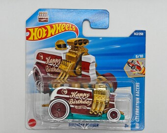 Hot Wheels BIRTHDAY BURNER JBC26 2025 Treasure Hunt Collectible Rare Model Perfect Condition