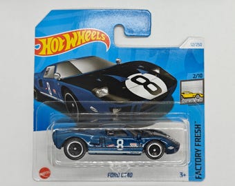 Hot Wheels FORD GT40 HTD34 2024 Collectible Rare Model Perfect Condition