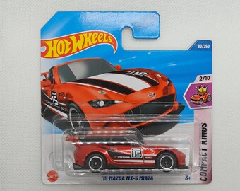 Hot Wheels '15 MAZDA MX-5 MIATA JBB18 Treasure Hunt 2025 Collectible Rare Model Perfect Condition