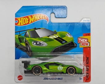 Hot Wheels 2016 FORD GT RACE HTC71 2024 Collectible Rare Model Perfect Condition