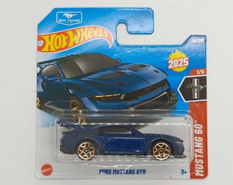 Hot Wheels Ford Mustang GTD JBB93 2025 Collectible Rare Model Perfect Condition