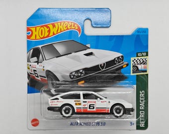 Hot Wheels ALFA ROMEO GTV6 3.0 HKJ83 Treasure Hunt 2023 Collectible Rare Model Perfect Condition
