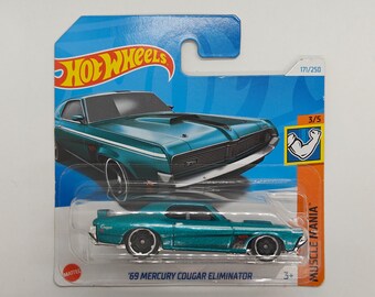 Hot Wheels '69 MERCURY COUGAR ELIMINATOR HTC59 2024 Collectible Rare Model Perfect Condition