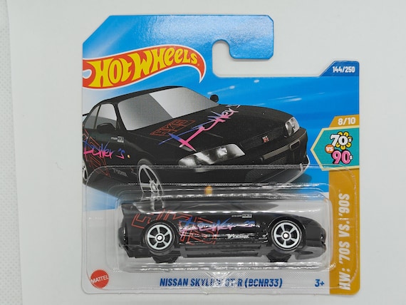 Hot Wheels NISSAN SKYLINE GT-R (BCNR33) HYY80 Treasure Hunt