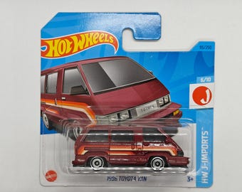 Hot Wheels 1986 TOYOTA VAN HKK66 2023 Collectible Rare Model Good Condition