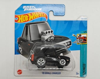 Hot Wheels '70 DODGE CHARGER HTB40 2024 Collectible Rare Model Perfect Condition