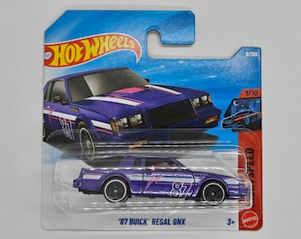 Hot Wheels '87 BUICK Regal GNX JJM00 Treasure Hunt 2026 Collectible Rare Model Perfect Condition