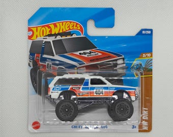 Hot Wheels Chevy Blazer 4X4 HYX25 Treasure Hunt 2025 Collectible Rare Model Perfect Condition