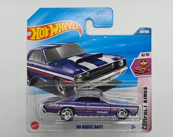 Hot Wheels '68 DODGE DART HYY70 Treasure Hunt 2025 Collectible Rare Model Perfect Condition
